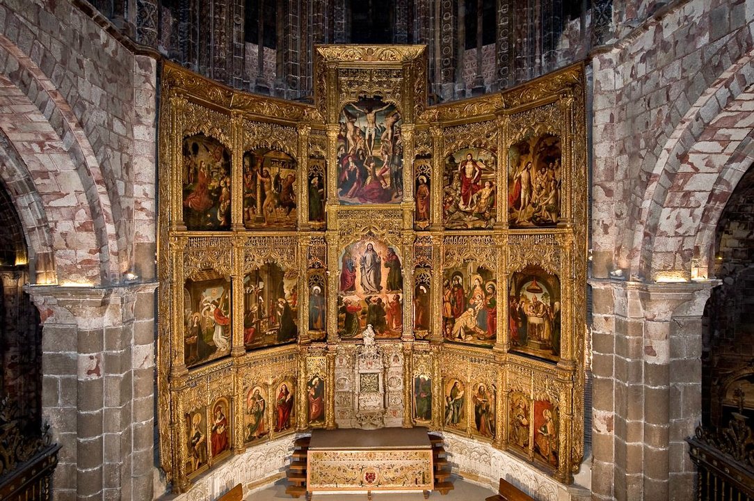 Retablo del Altar Mayor de la Catedral de Ávila